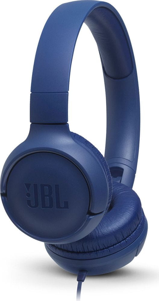 JBL T500 modrá